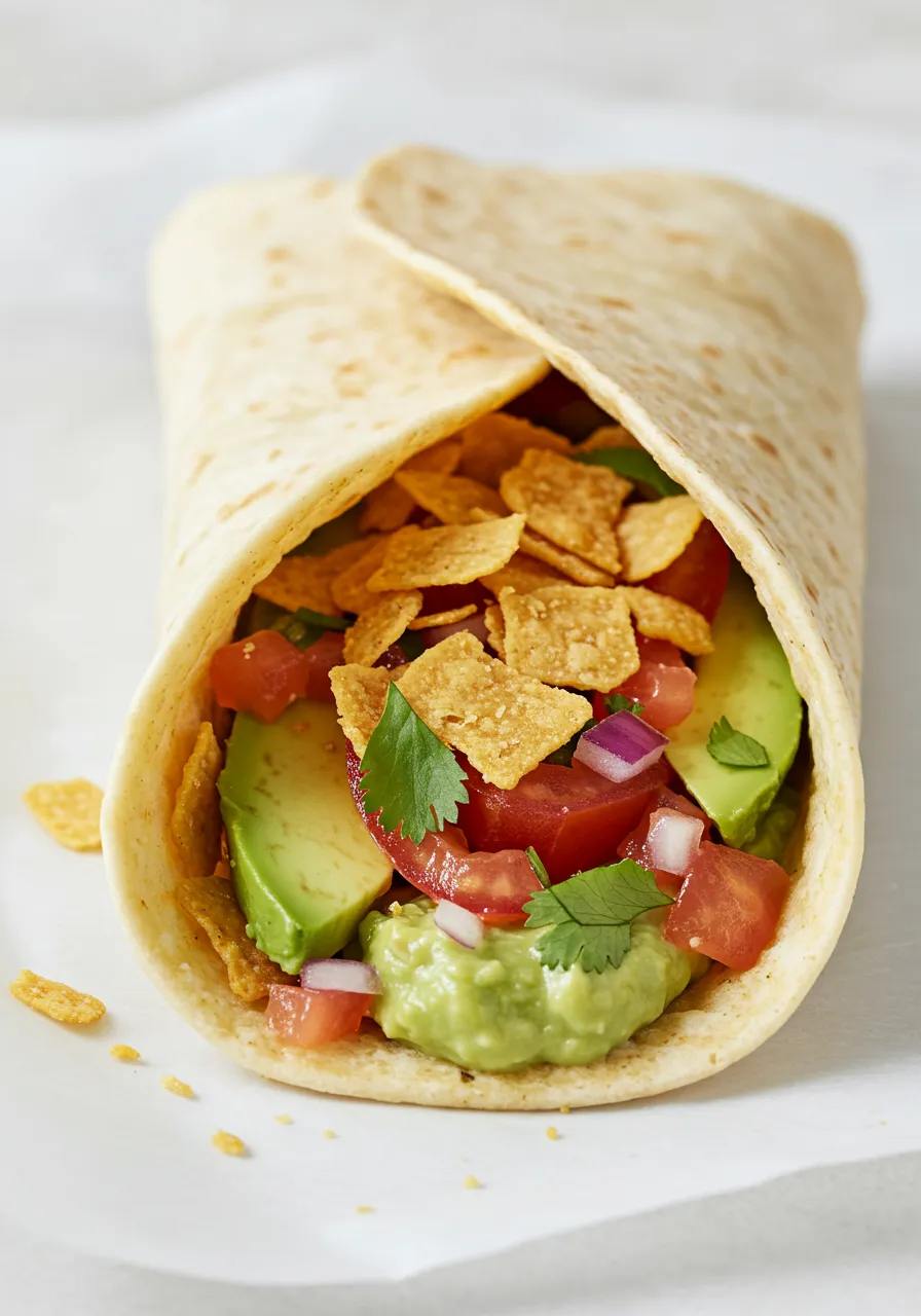 Crunch Avocado Wrap
